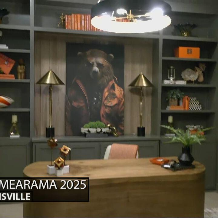 Keith Kaiser moves on to more areas of the Homearama house